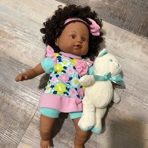 Cititoy  Baby Doll 13”    African American Cloth soft body.